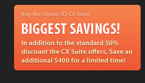 The Strata 3D CX Suite