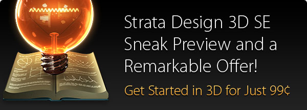 Get Started in 3D For Just 99 Cents